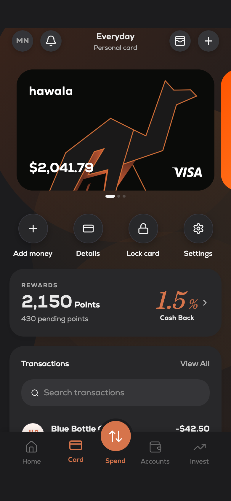 Hawala — Virtual Visa